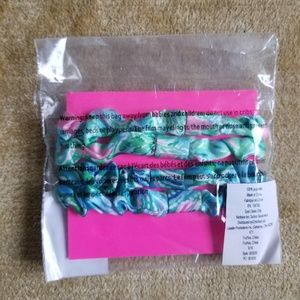 NWT Lilly Pulitzer Emerald Isle Hair Scrunchies
